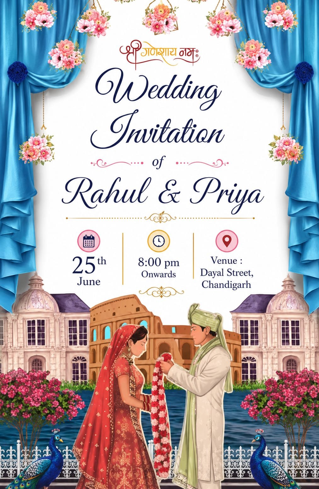 Wedding Invitation Card